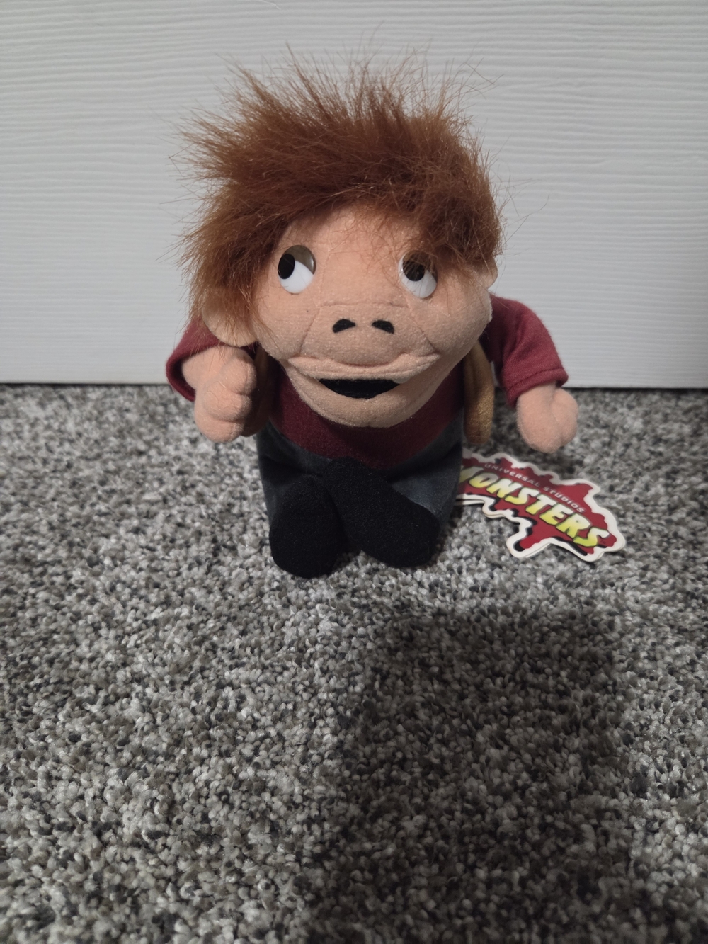 Vintage 1999 Stuffins Hunchback of Notre Dame Plush Universal Monsters 6” NWT